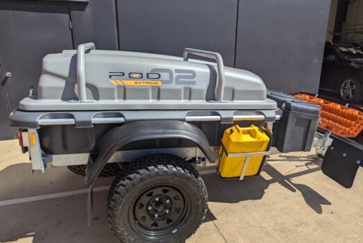 Stockman Racks on Stockman Extreme Pod Trailer