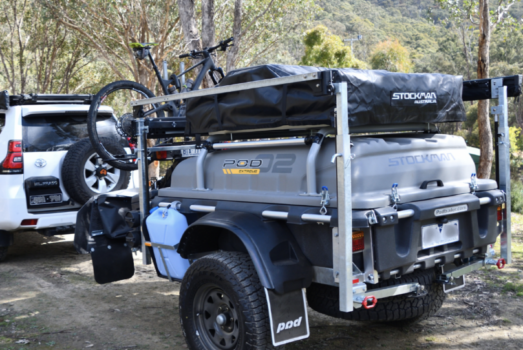 Stockman Extreme Pod Trailer with gas assisted opening