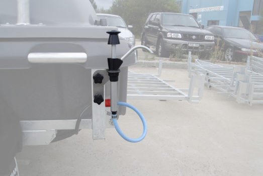 water pump mounted