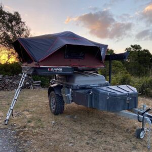 Stockman Extreme Pod Trailer with iKamper roof top tent