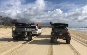 Pod Trailer Extreme Models on Fraser Island