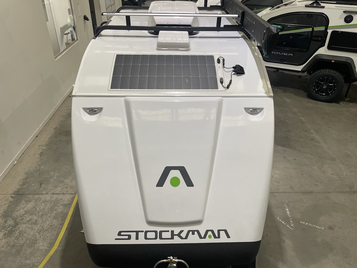 Stockman Rover Camper Trailer with Solar Panel
