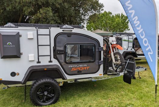 Stockman Rover Sport Pod Camper with Motorcycle Carrier