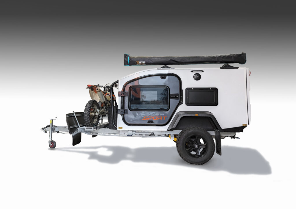 Stockman Rover Sport Pod Camper Trailer, side on view