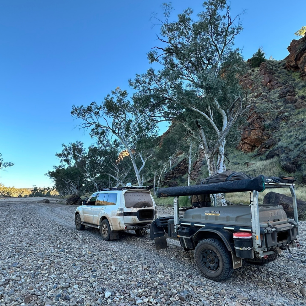 Stockman Extreme Pod Trailer in the Flinders Ranges